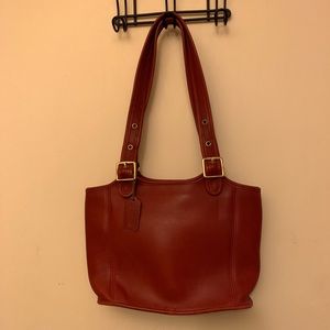 Vintage Coach Small Bucket Purse